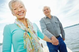 elderly couple active